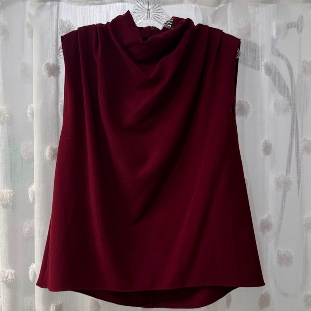 ZARA Burgundy Top